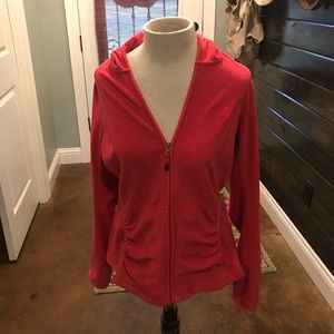 excellent condition north face zip up! Large