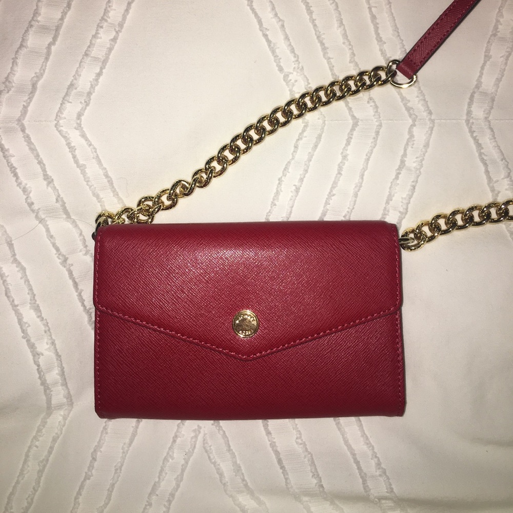 MICHAEL Michael Kors Saffiano iPhone Crossbody Bag