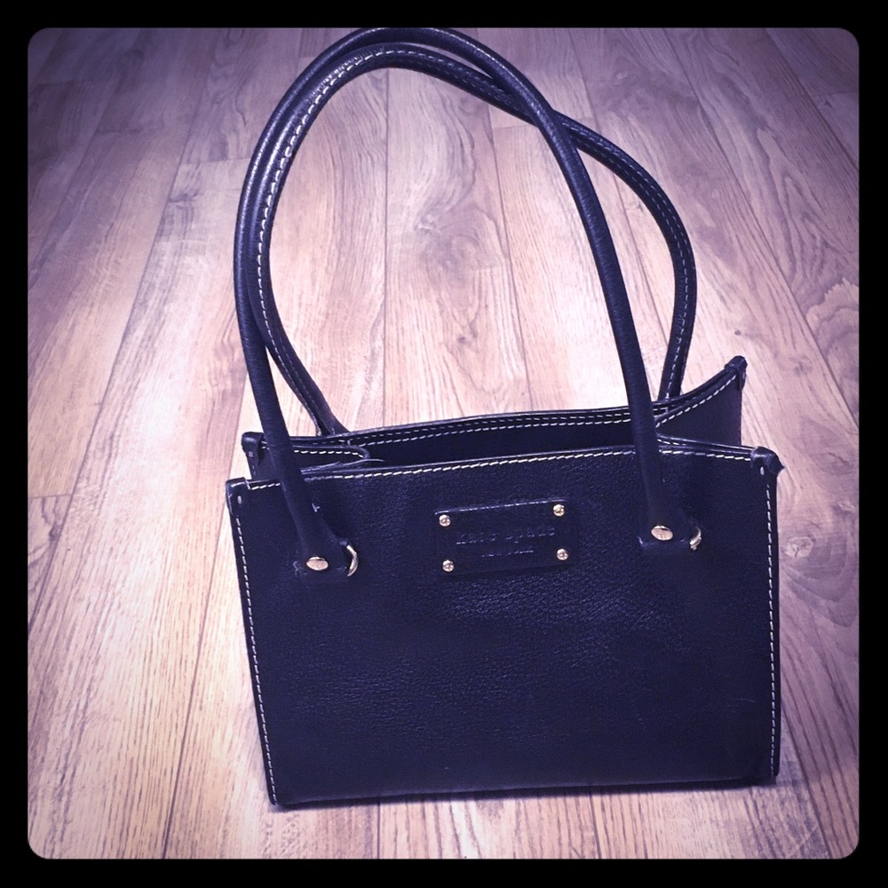 ‼️sold ‼️♠️ Kate Spade ♠️  Black Leather Handbag