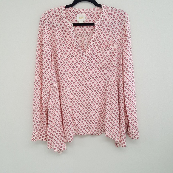 Anthropologie Tops - Anthropologie Maeve Pocket Blouse