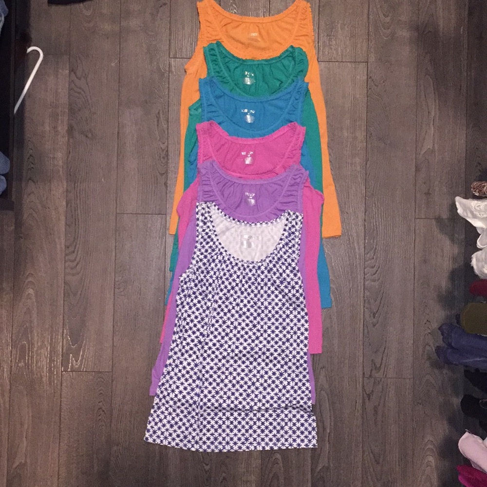 BUNDLE Tank Tops with Small Ruffle Detail