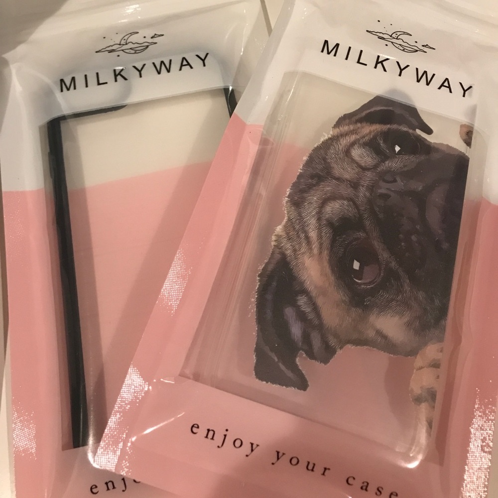 NWOT Milky Way Pug iPhone 6s Case