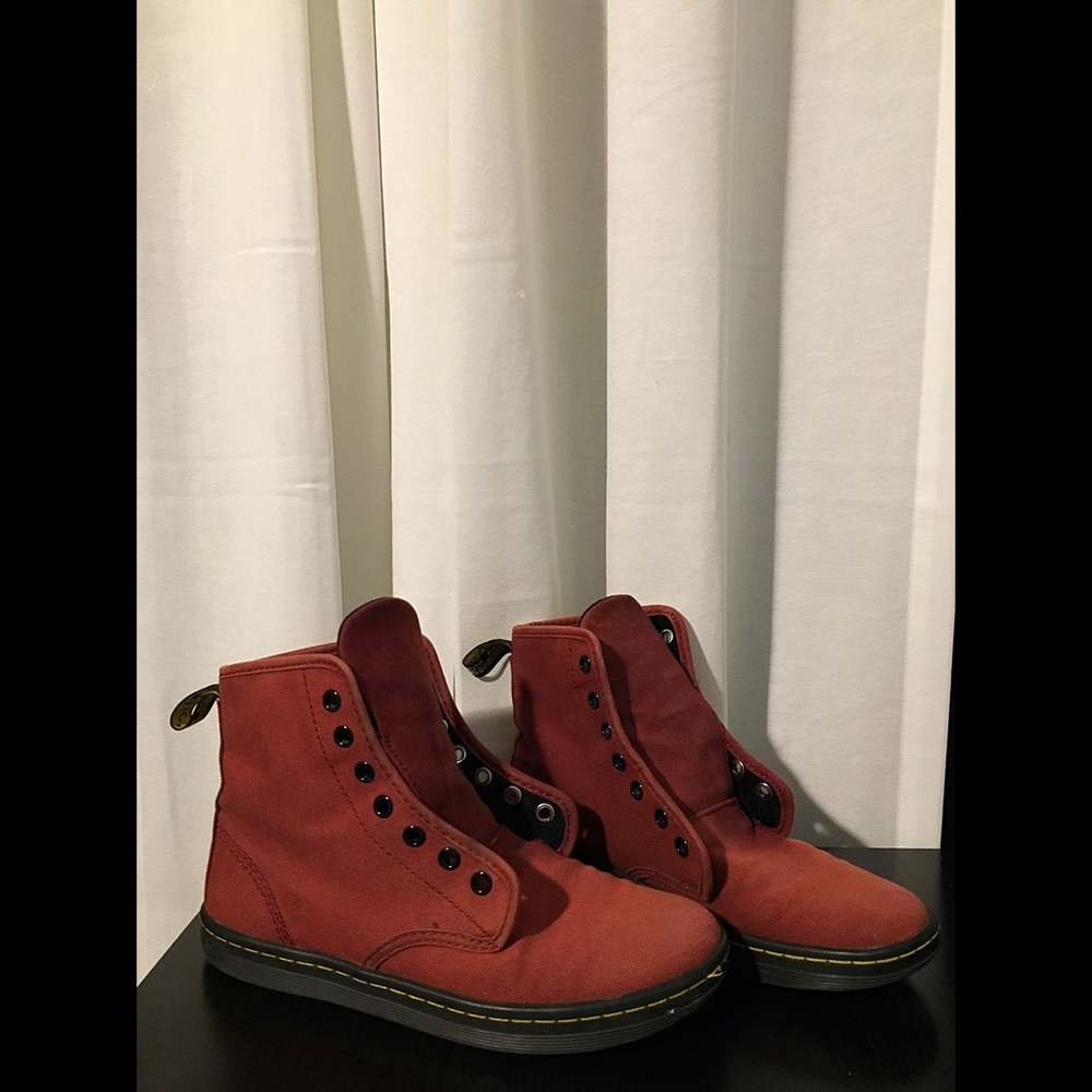 Cherry Red Dr.Marten Shoes 💥