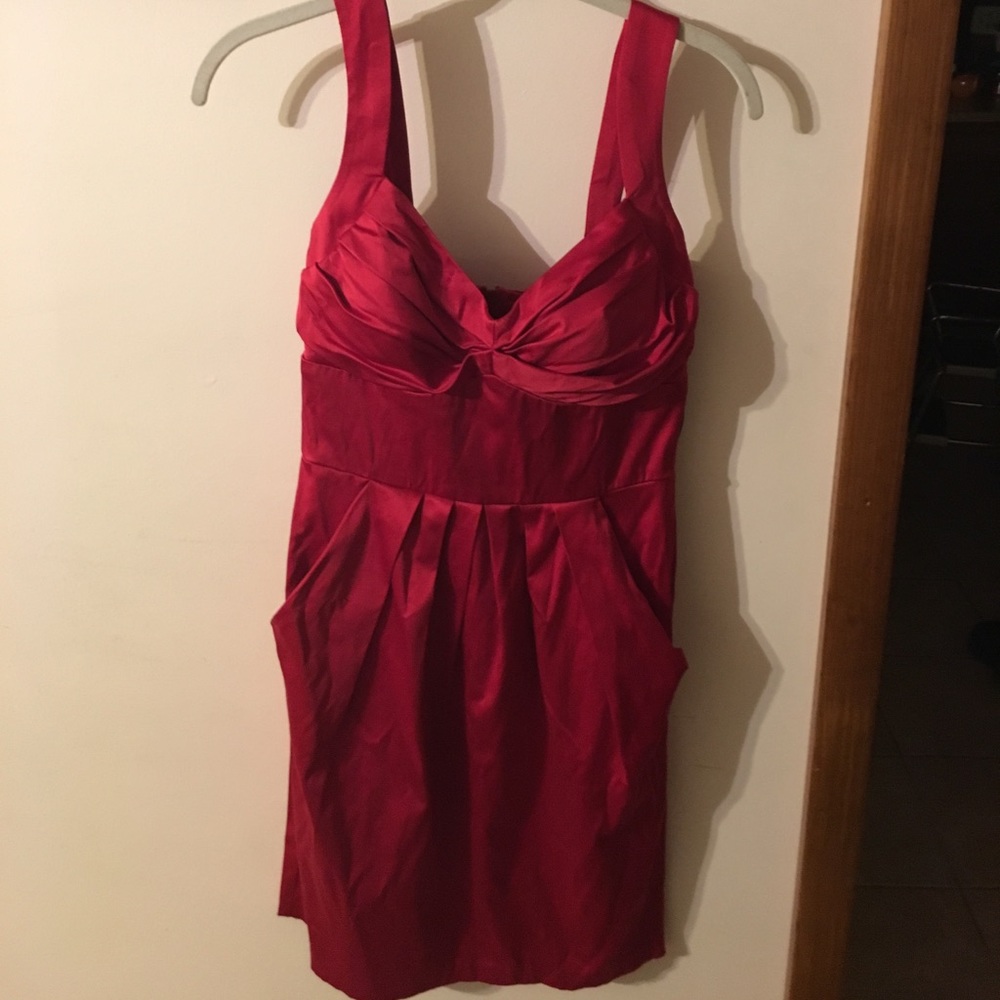 Bisou Bisou Red Formal Dress