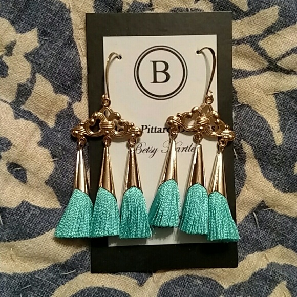 Betsy Pittard Tassel Earrings - Picture 1 of 1