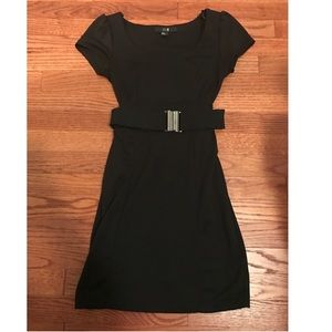 Forever 21 black dress with belt