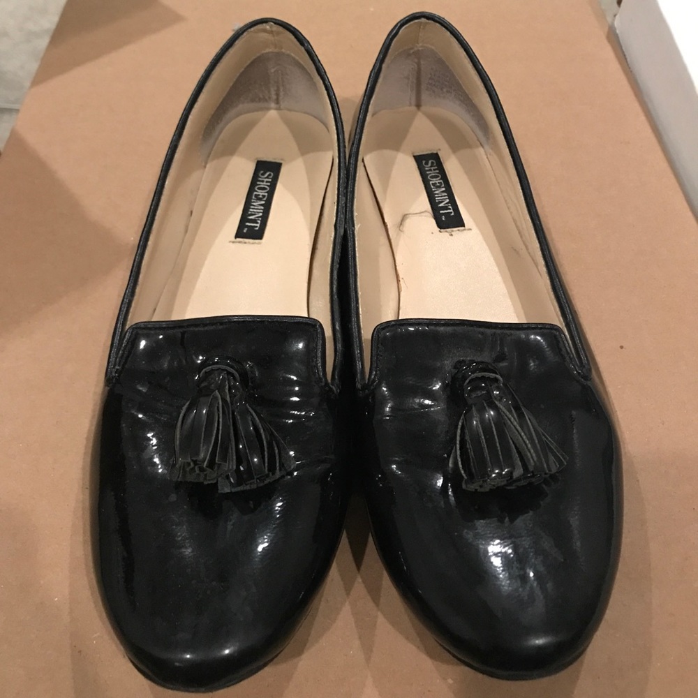 Shoemint patent loafers sz 6.5