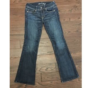American Eagle size 6 boot cut jeans, WORN ONCE