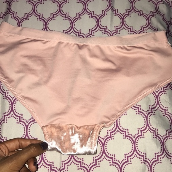 BRAND NEW NEVER WORN VELVET PINK PANTIES - Picture 3 of 6