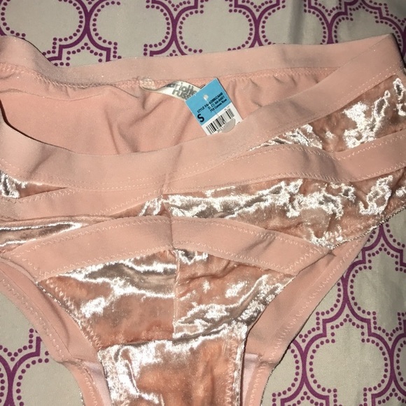 BRAND NEW NEVER WORN VELVET PINK PANTIES - Picture 6 of 6