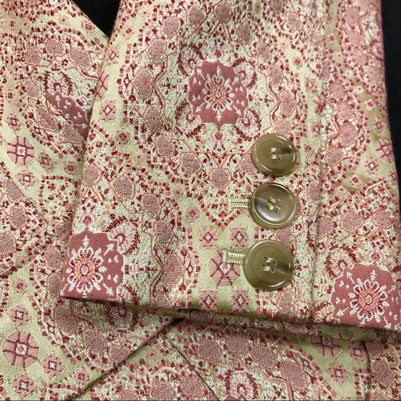 ANN TAYLOR Size 4 Brocade Jacket Nwot - Picture 3 of 8