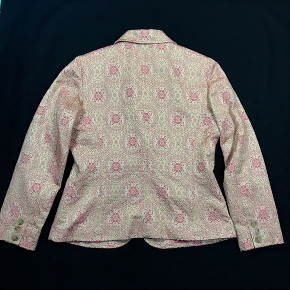ANN TAYLOR Size 4 Brocade Jacket Nwot - Picture 6 of 8
