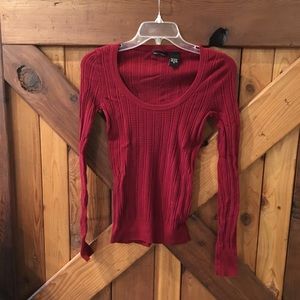 Burgundy lightweight sweater