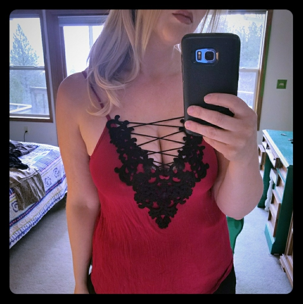 Sexy Criss Cross Tank by EXPRESS