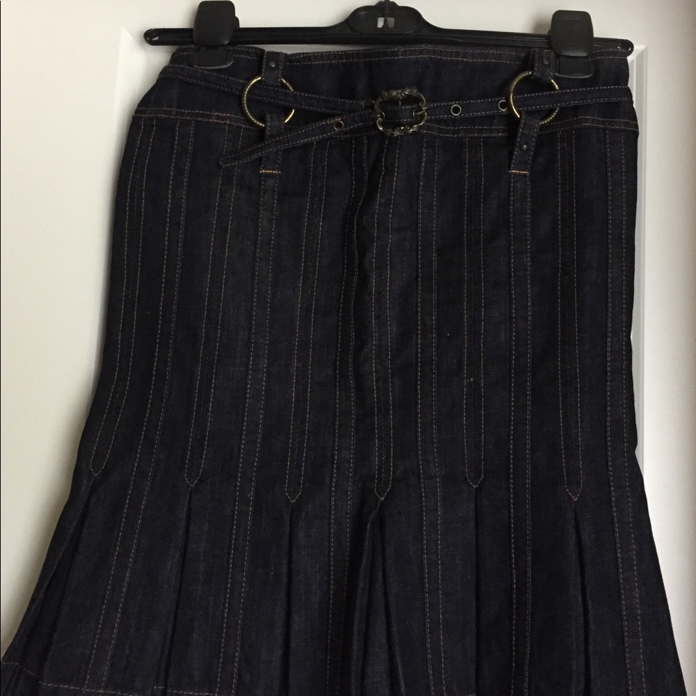Cavalli Denim Skirt