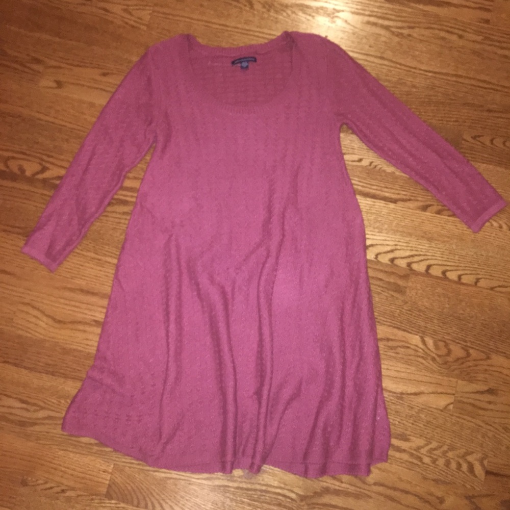 American Eagle red Sweater dress