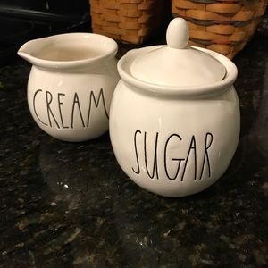 Rae Dunn Cream & Sugar Set