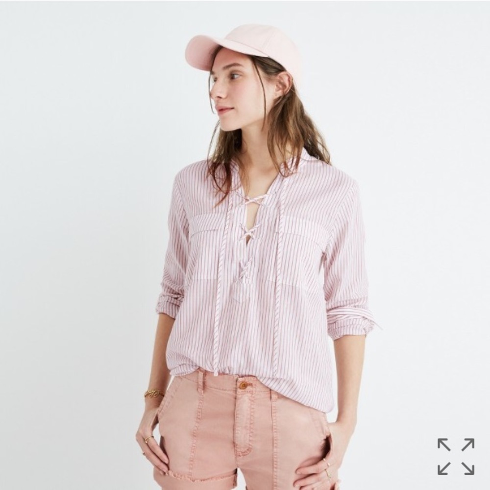 Madewell stripe shirt