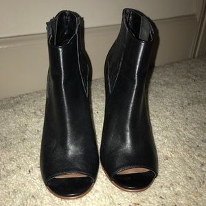 Halogen - Peep toe booties!