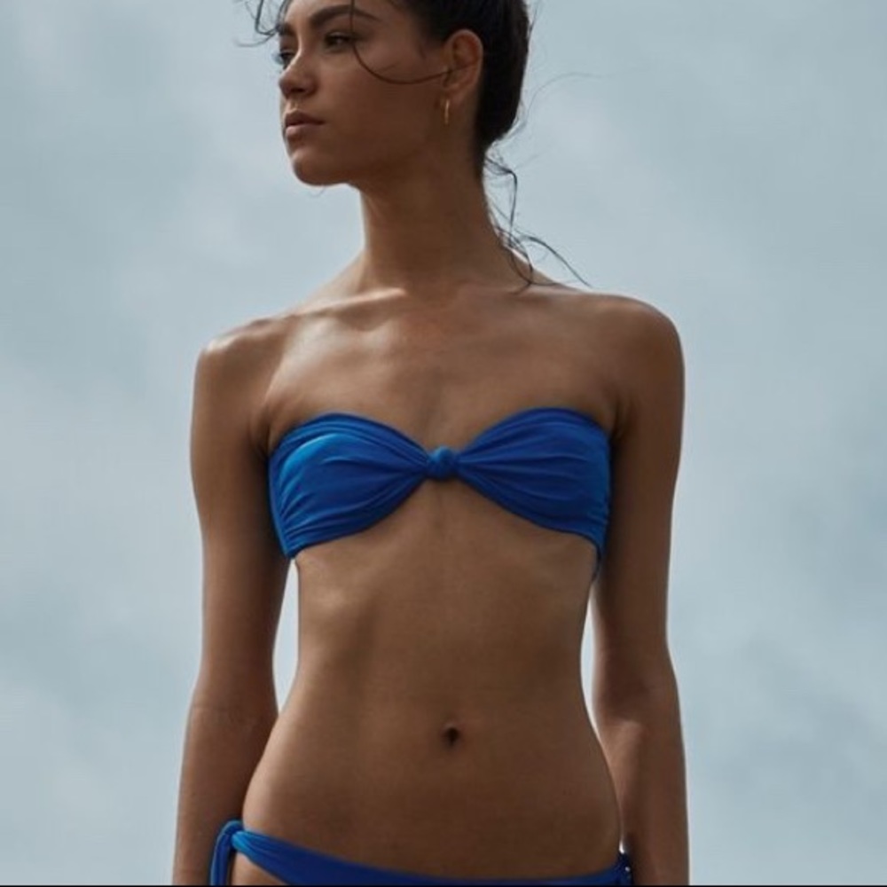 MIKOH SWIMWEAR SET in Blue Hawaii