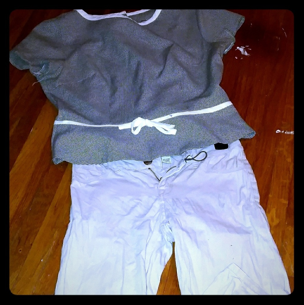 Khakis and Top