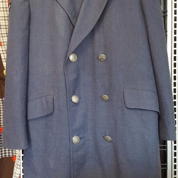 Air Force Wool Airman Blue Jacket Uniform - Picture 2 of 7