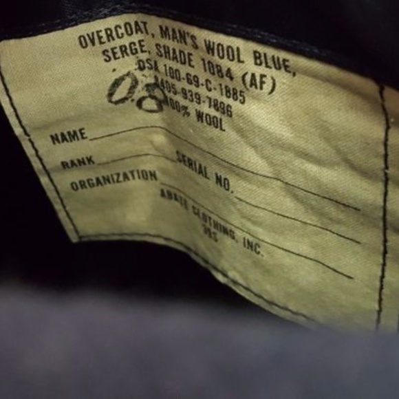 Air Force Wool Airman Blue Jacket Uniform - Picture 6 of 7