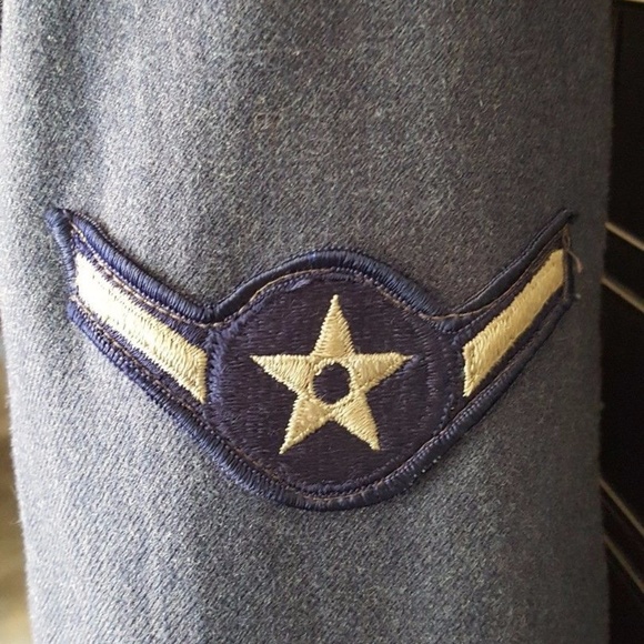 Air Force Wool Airman Blue Jacket Uniform - Picture 4 of 7