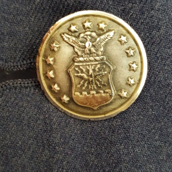 Air Force Wool Airman Blue Jacket Uniform - Picture 5 of 7