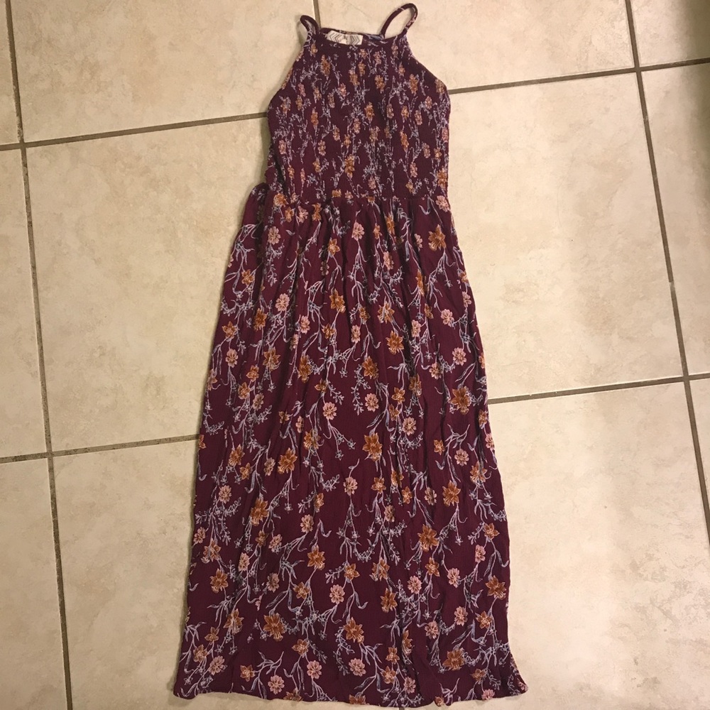 Floral midi dress 🌼