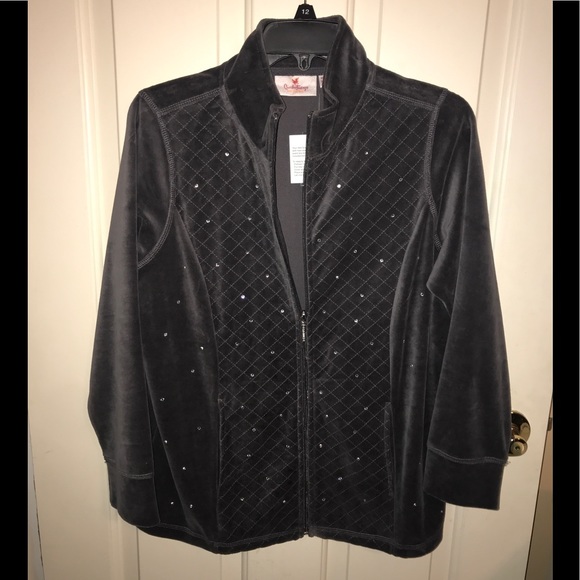 PETITE QUACKER FACTORY Jacket/Pants Match Set - Picture 2 of 8