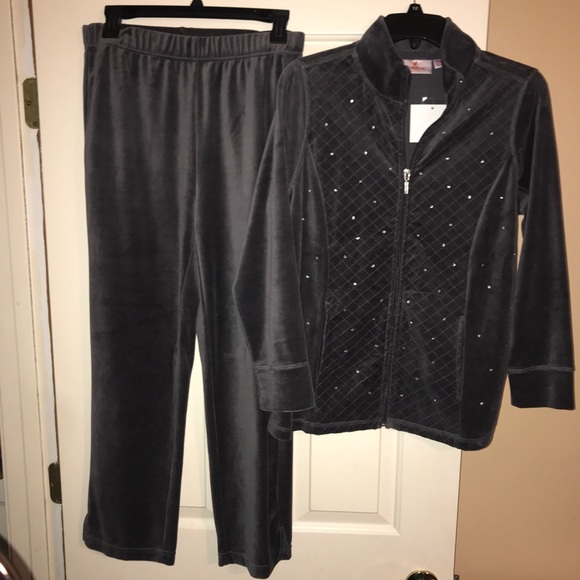 PETITE QUACKER FACTORY Jacket/Pants Match Set - Picture 8 of 8