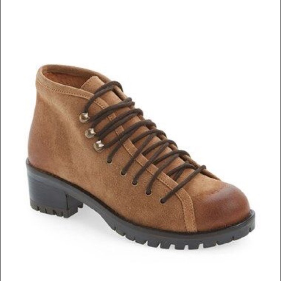 Tan Leather Rugged Sole Creeper Boot - Picture 5 of 5
