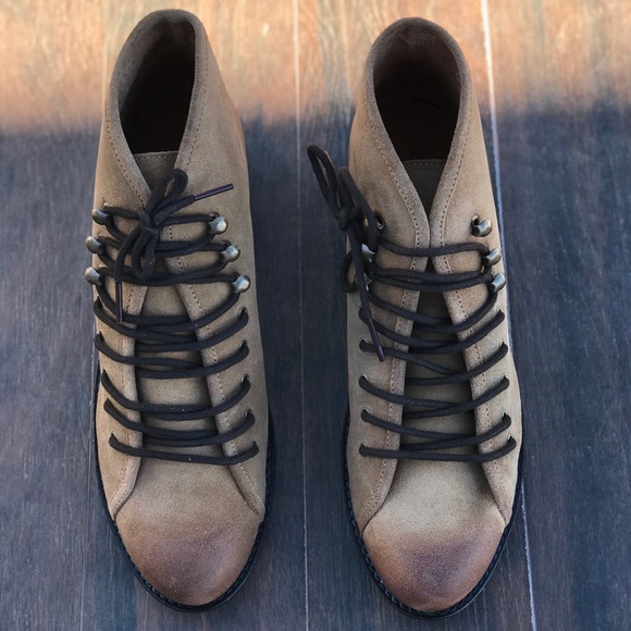 Tan Leather Rugged Sole Creeper Boot - Picture 2 of 5