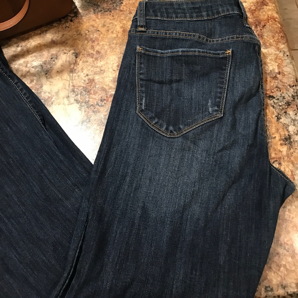 Vera wang dark wash jeans