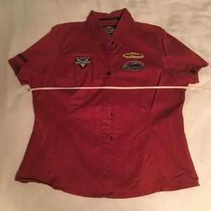 Harley Davidson button down shirt
