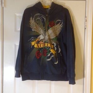 Super cool Avirex jacket/hoodie