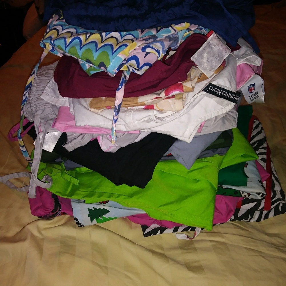 13 matching scrub sets