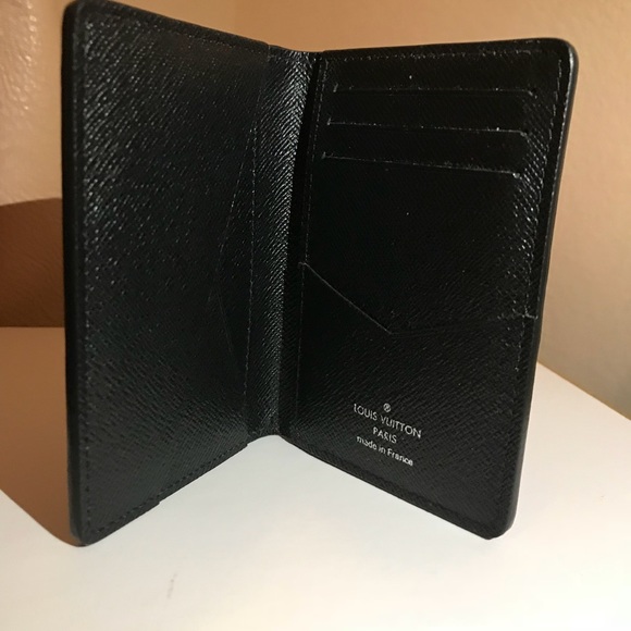 Louis Vuitton Other - Authentic Black Louis Vuitton pocket organizer