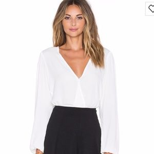 NWT Lovers + Friends Revolve Long Sleeve Bodysuit