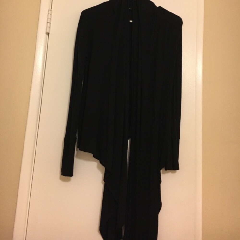 Image Black Hanging Cardigan