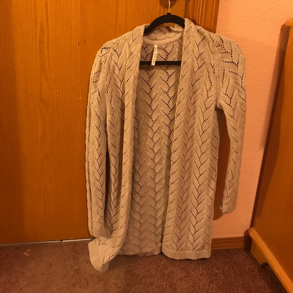 Beige Cardigan