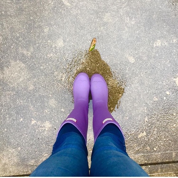 Hunter Shoes - Lavender purple hunter rain boot💕HUGE CLOSET SALE