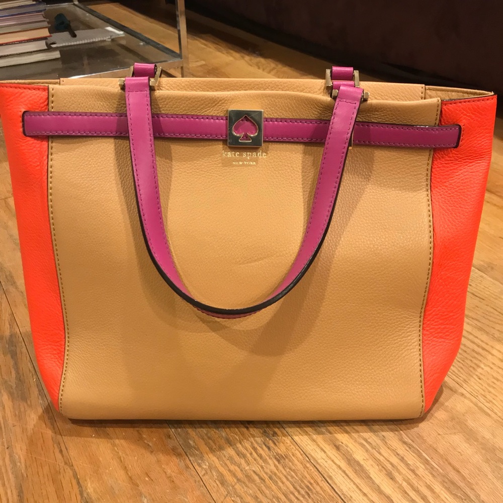 Kate Spade leather satchel