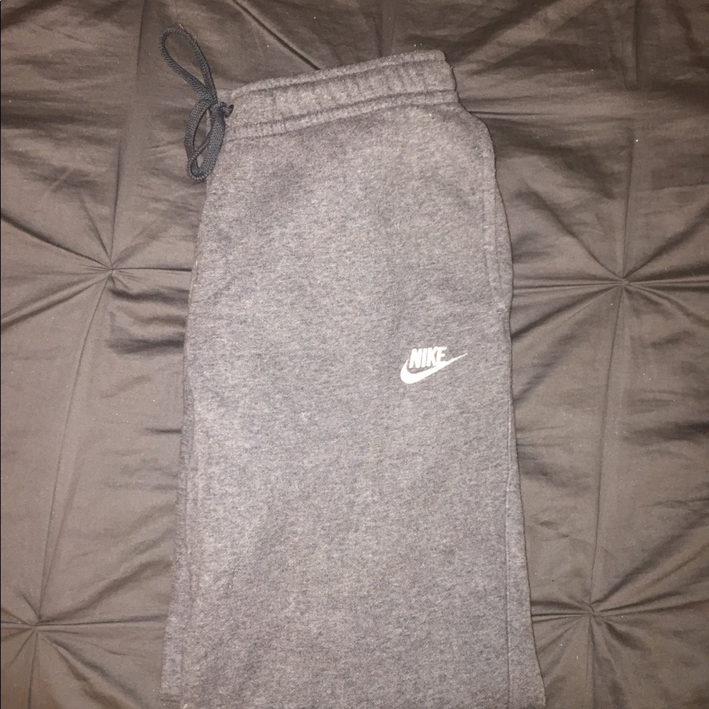 Nike grey sweatpants, size small