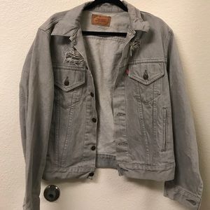 Vintage Levi Distressed Denim Jacket