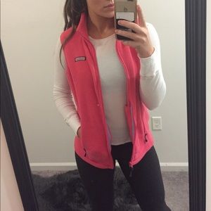 Peachy Pink Vineyard Vines Vest