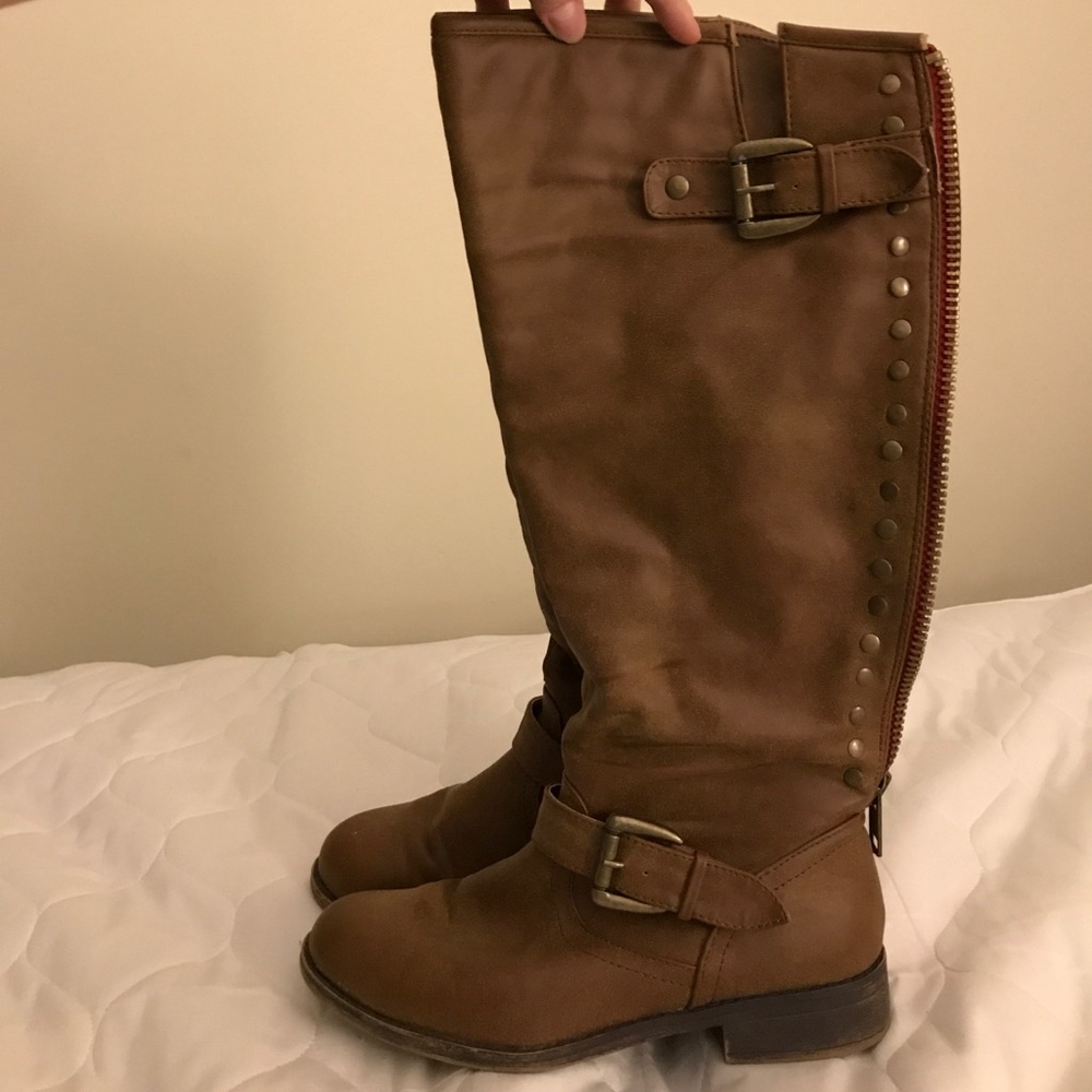 Tall Brown Boots