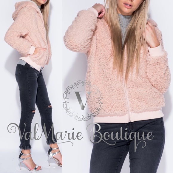 🔥FINAL PRICE🔥Wooby Blush Shearling Coat - Picture 2 of 4