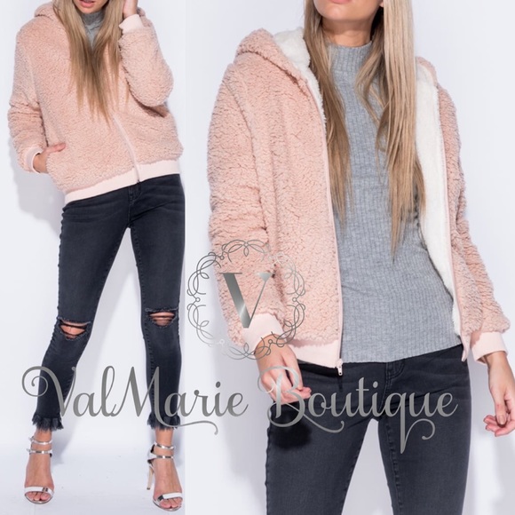 🔥FINAL PRICE🔥Wooby Blush Shearling Coat - Picture 3 of 4